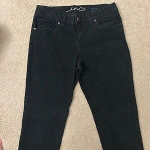 INC International Concepts Black Skinny Jeans